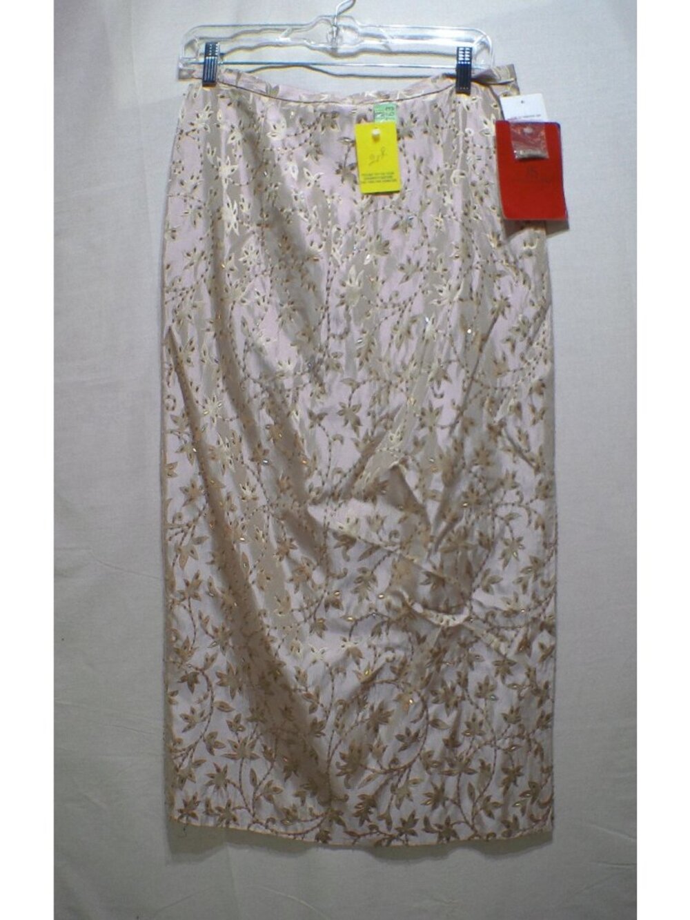 JS Collections Maxi Skirt Cocktail Party Sz. 6 Sequins NWT